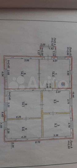 Дом 71,4 м² на участке 40 сот.