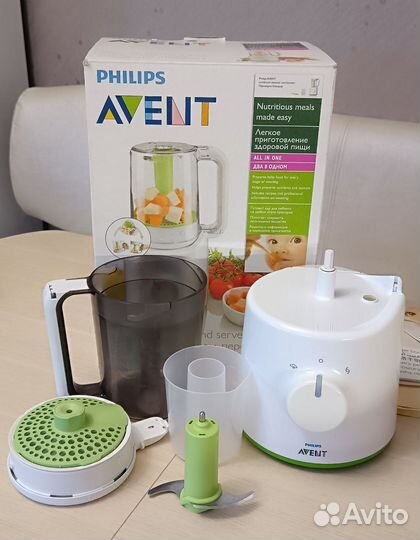 Пароварка-блендер philips avent 2 в 1