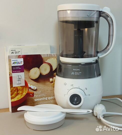 Пароварка блендер philips avent 4 в 1