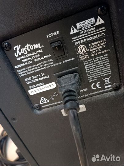 Комбик Kustom MOD-L 20