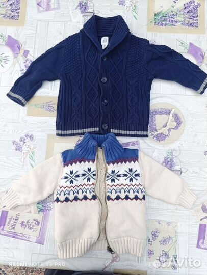 Кардиган и куртка