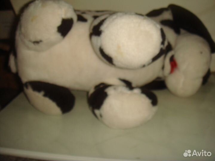 Большая мягкая собака Долматинец (80е года)