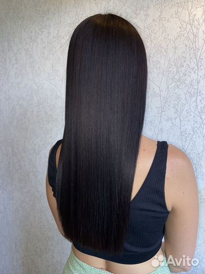 Кератиновое выпрямление волос ботокс волос