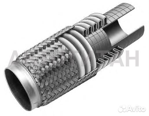 Гофра глушителя 60X120мм flexible IL D60 L120 Bosa