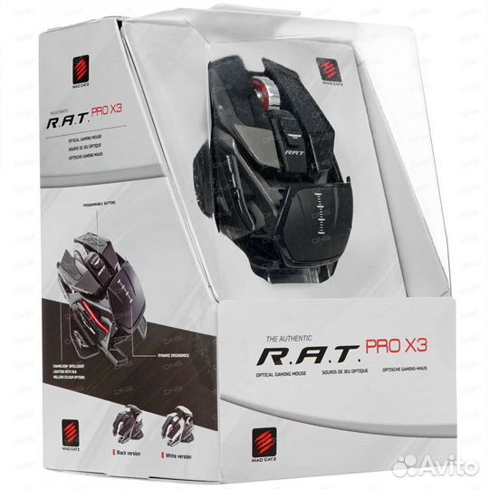 Игровая мышь новая R.A.T PRO X3