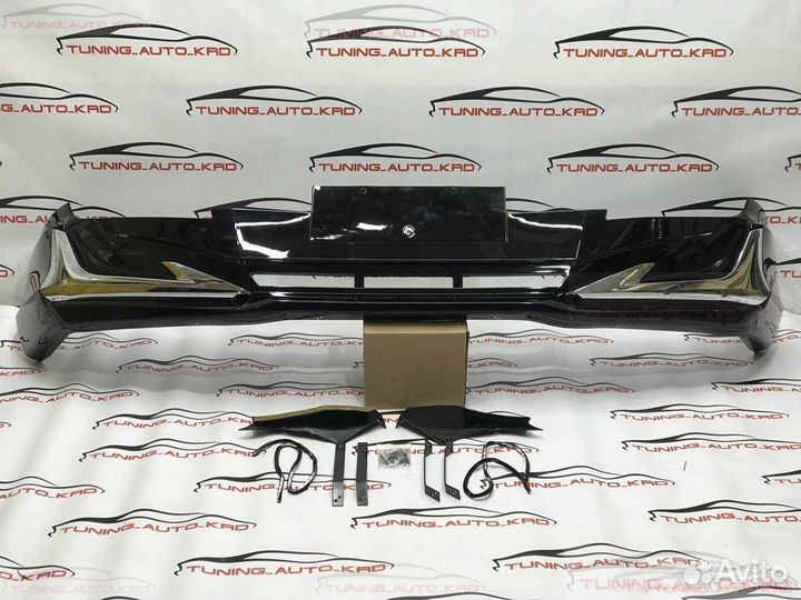 Губа передняя Toyota Land Cruiser Prado 120 Q4347