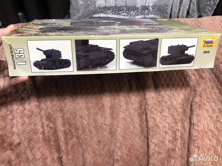 Сборные модели «танк кв-2», «Летучий голландец»