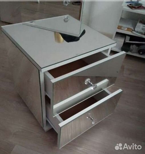 Комод и тумба зеркальные