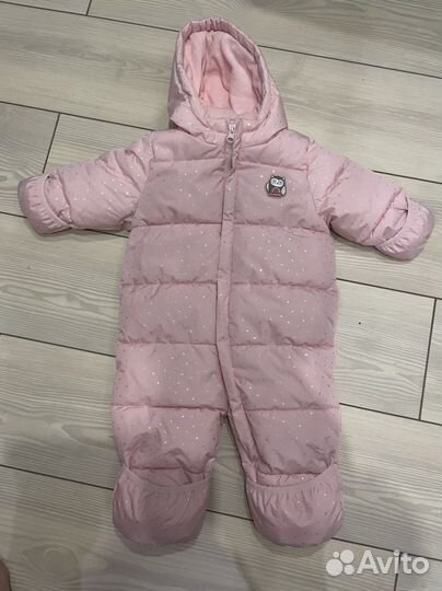 Комбинезон зима для девочки 74