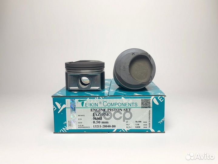 Поршни (к-т 4 шт) toyota