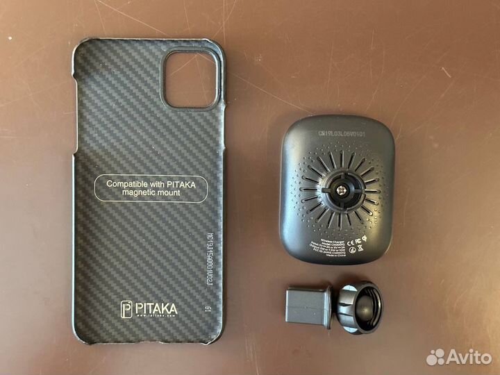 Pitaka чехол iPhone 11 pro max + держатель-зарядка