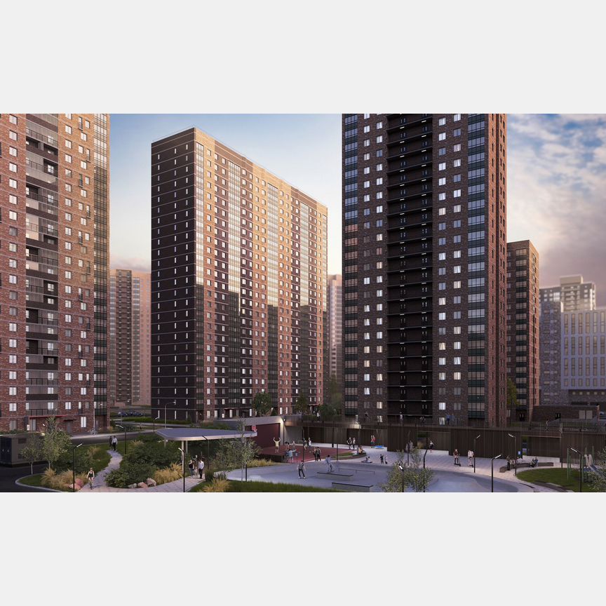 2-к. квартира, 45,4 м², 25/27 эт.