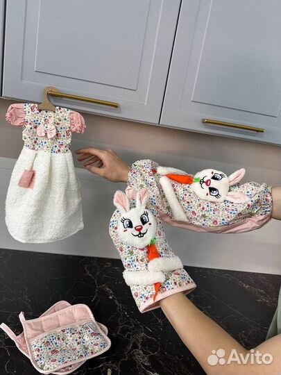 Прихватки куханный подарочный набор