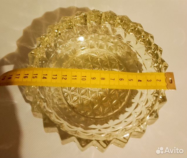 Салатник хрустальный