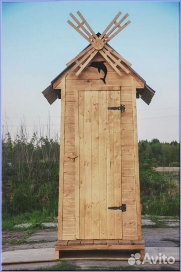 Уличный туалет прямоугольник гна 742