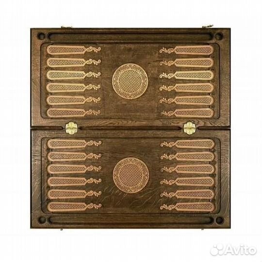 Нарды и шашки резные Герб Армении 61 х 60 см бук Армения 62533