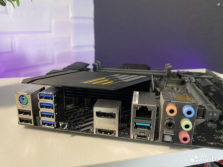 Материнская плата asus TUF gaming B450M PRO-s