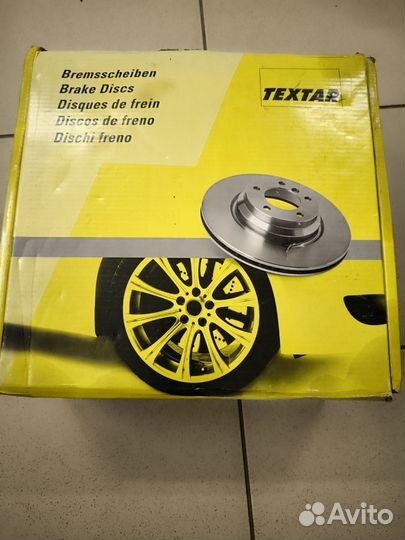 Диски тормозные задние textar 92135703