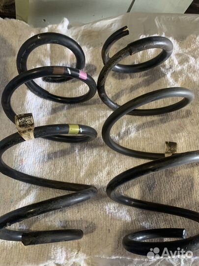 Пружины передней подвески рио/Солярис 2017