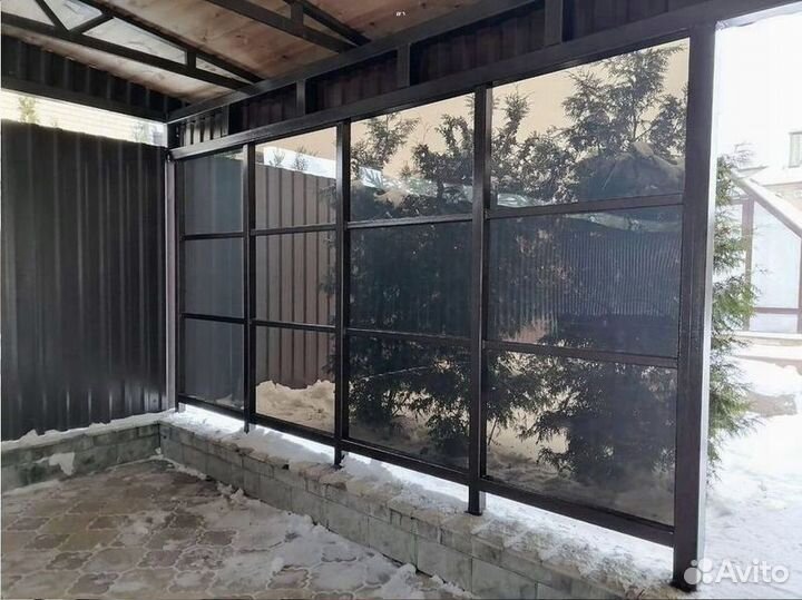 Монолитный поликарбонат 8мм 1500х2000мм Коричневый