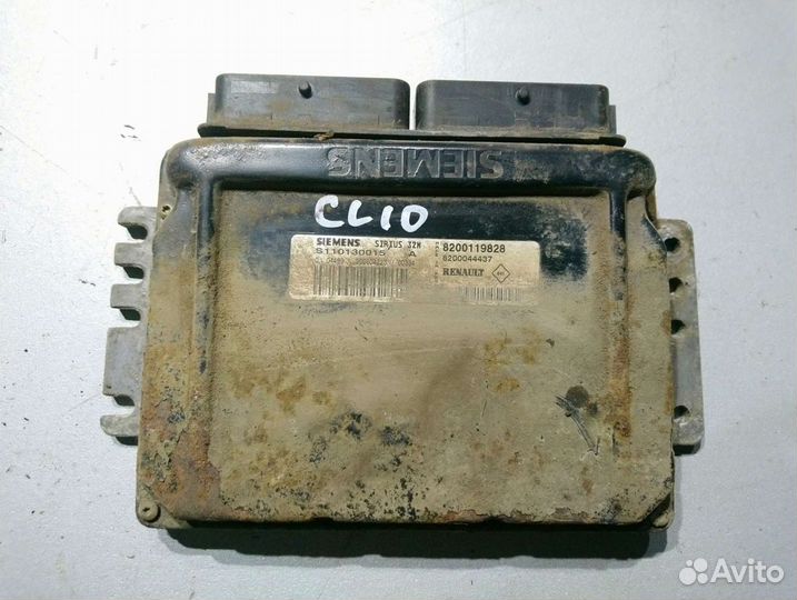 Эбу двс renault clio 2 /symbol 1.4 МКПП