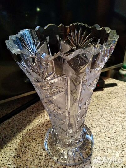 Ваза хрустальная СССР