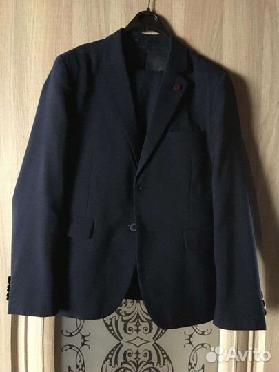Школьный костюм для мальчика 146 синий