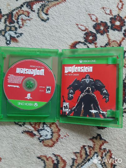 Диск wolfenstein the new order на xbox one