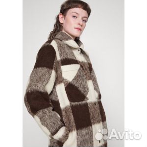 Классическое пальто Abercrombie & Fitch, коричневы