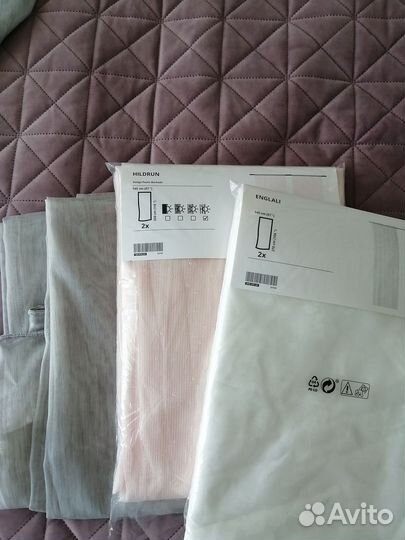 Тюль икеа Хильдран