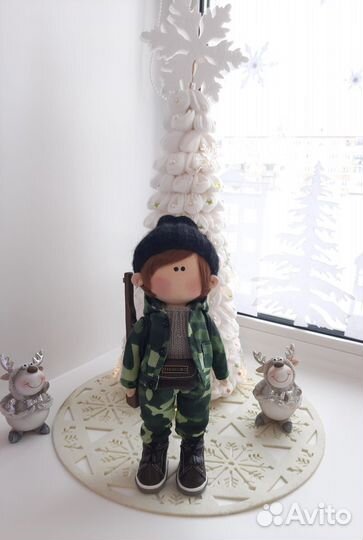 Интерьерная кукла ручной работы - тильда