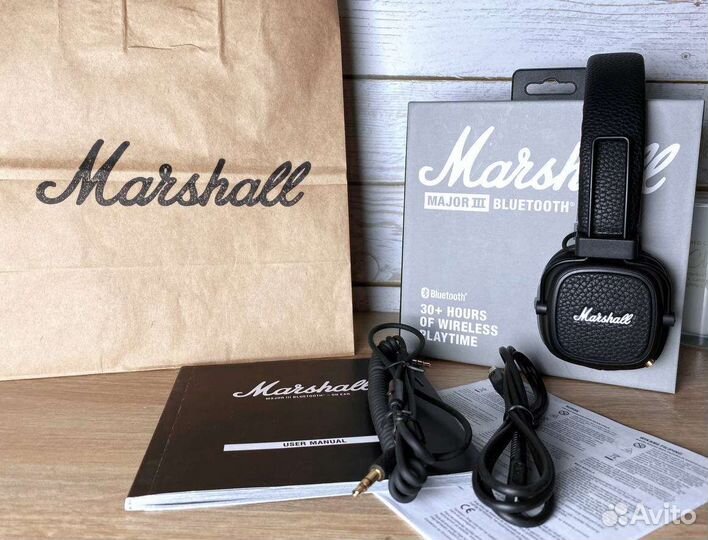 Беспроводные наушники Marshall Major III Bluetooth