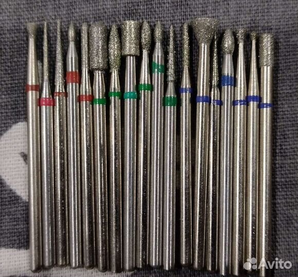 Фреза алмазная для маникюра цена за набор