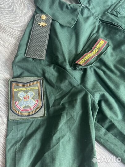 Офисная военная форма зеленая