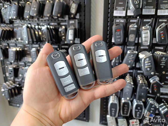 Смарт ключ Mazda CX5, CX9, 3, 6 и др