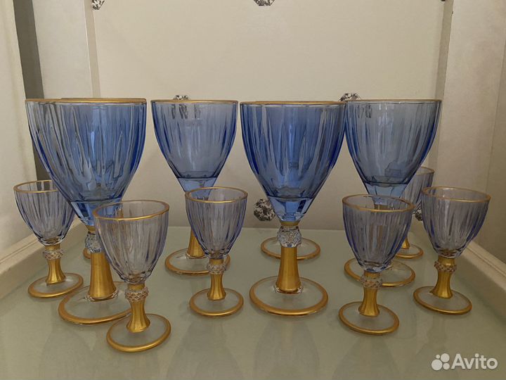 Фужеры рюмки набор хрусталь новый