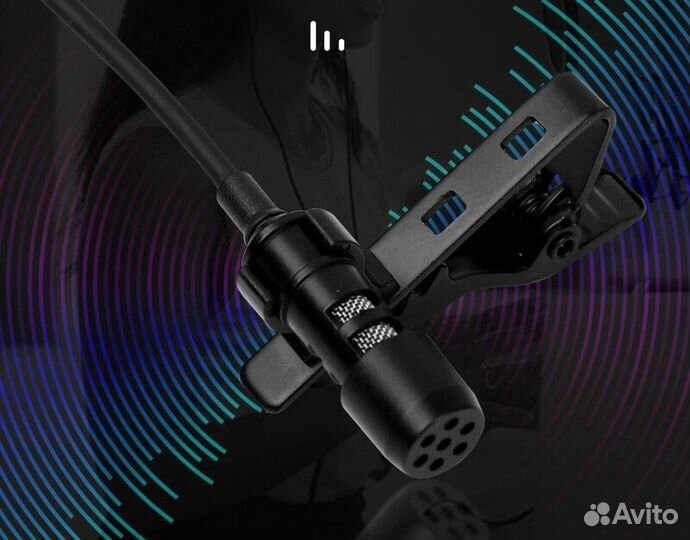Микрофон петличка для iPhone, iPad, iPod