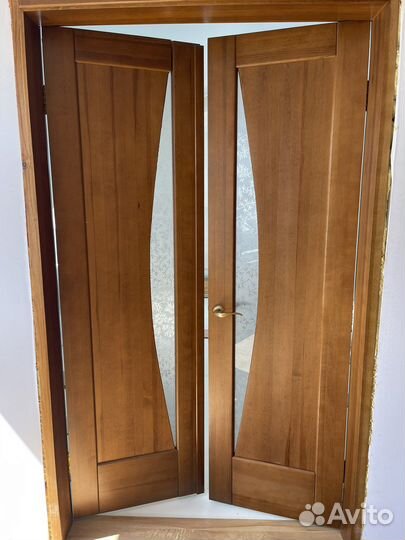 Межкомнатные двери бу с коробкой с наличниками