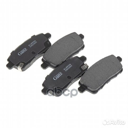 Колодки задние exeed LX ganz GIJ09206