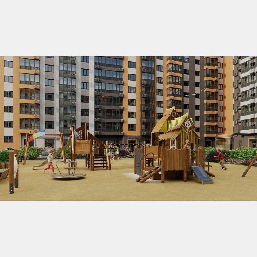 1-к. квартира, 42 м², 6/9 эт.