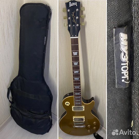 Burny les paul gold top 2009