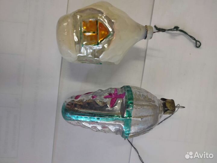 Елочные игрушки СССР