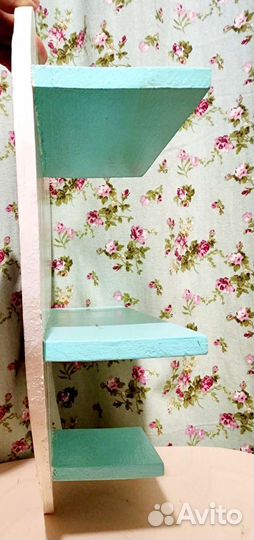 Полка сердце шебби шик