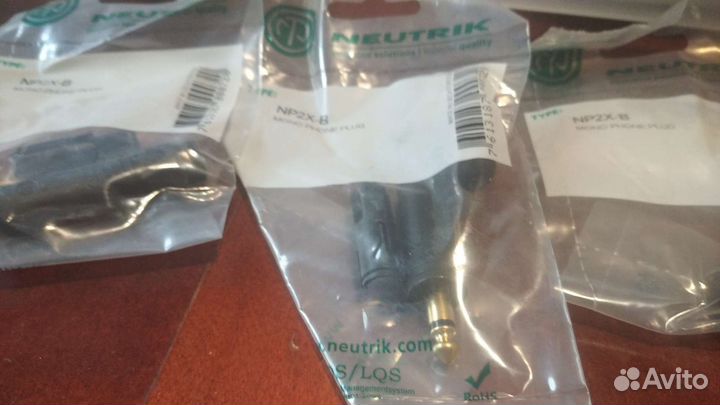 Аудио разъемы Neutrik, Amphenol, Proel. (Компл) #6