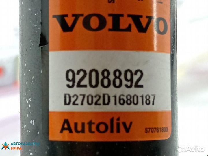 Подушка безопасности боковая (шторка) Volvo S80