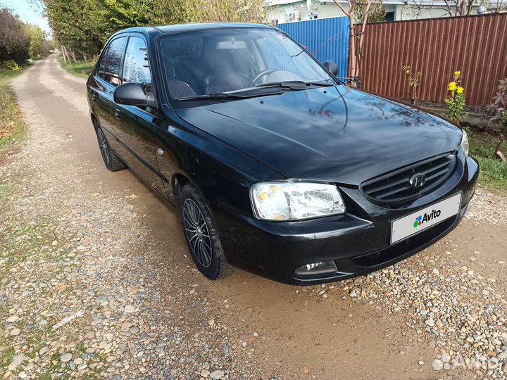 Hyundai Accent 1.5 МТ, 2008, 280 500 км