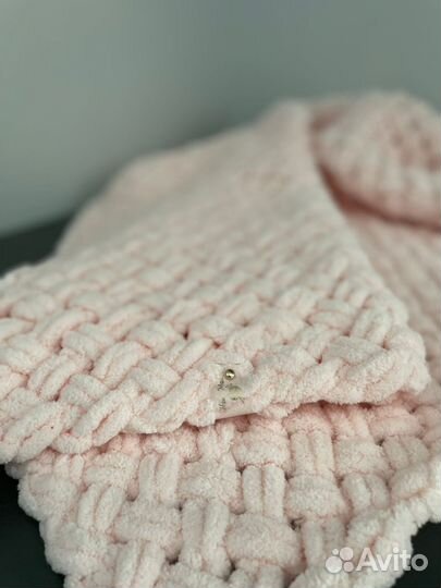 Плед детский, плед на выписку