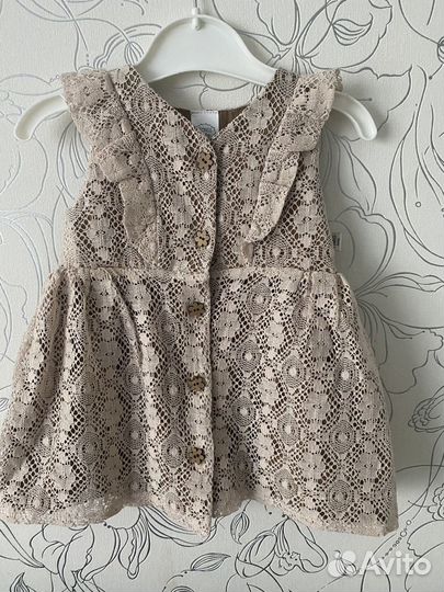 Нарядное платье для девочки 80 размер