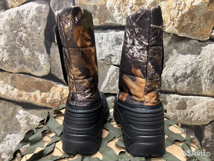 Зимние сапоги Mud&Snow до -5C камуфляж