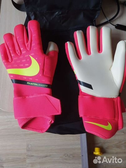 Вратарские перчатки nike phantom shadow размер 9
